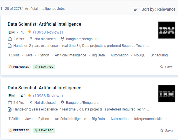 Artificial Intelligence internship jobs in Vijayawada
