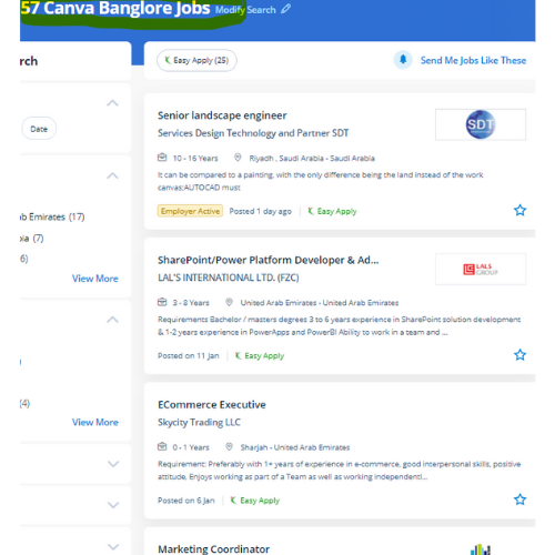 Canva internship jobs in Noida