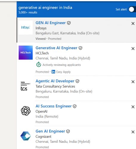 Generative AI & LLM Development internship jobs in Bangalore