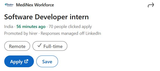 HealthTech Software Development Course internship jobs in Bangalore