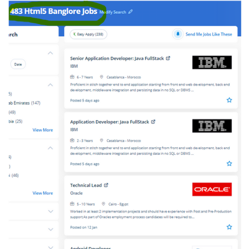HTML 5 internship jobs in Vijayawada