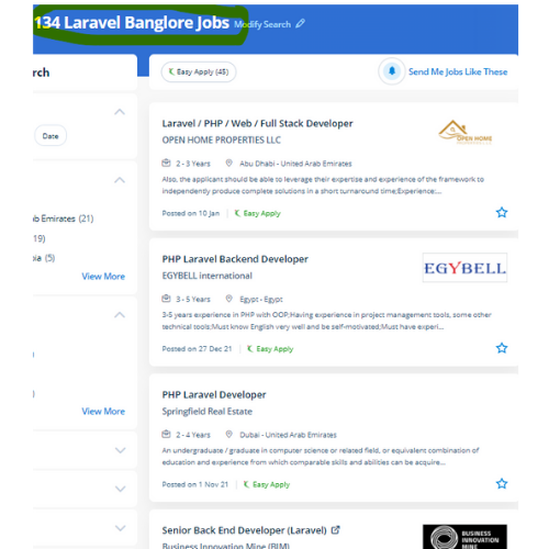 Laravel internship jobs in Agra