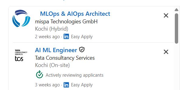 MLOps Engineering internship jobs in Ahmedabad