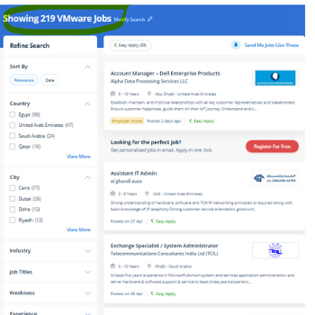 Vmware internship jobs in Erode